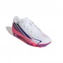 Adidas F50 Hyperfast Club FG/MG J - Branco/Roxo/Rosa